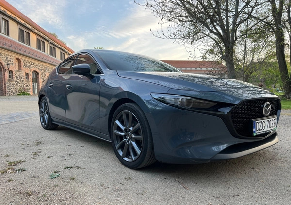 Mazda 3 cena 85990 przebieg: 36600, rok produkcji 2021 z Zgorzelec małe 106